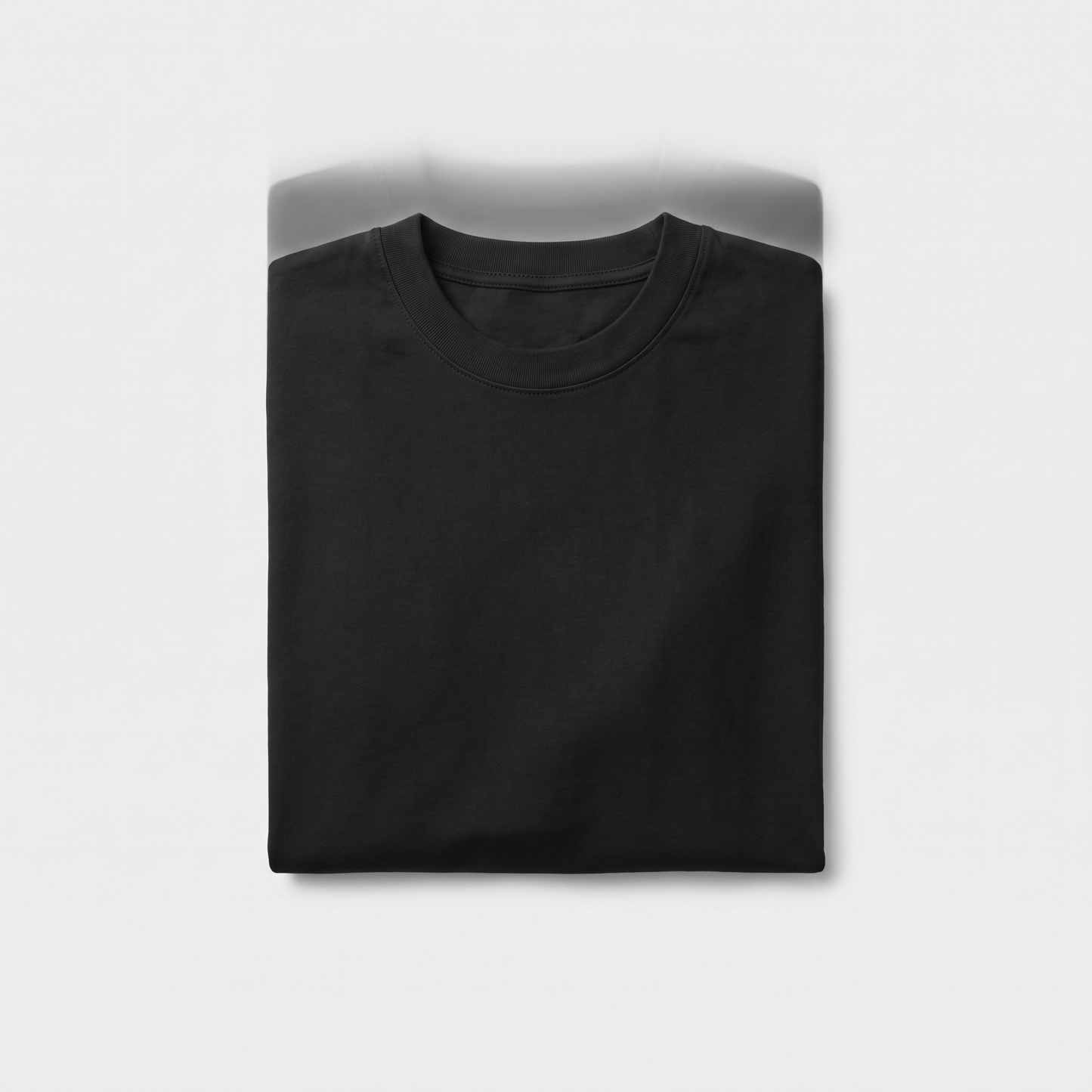 Essential Cotton Tee in black