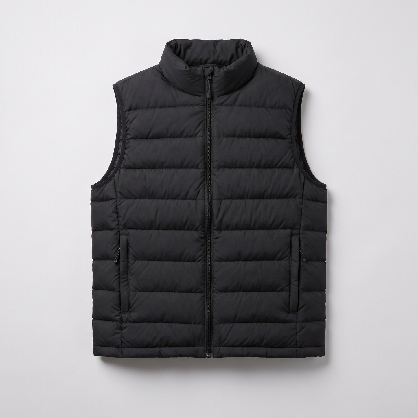 Insulated Puffer Vest in black