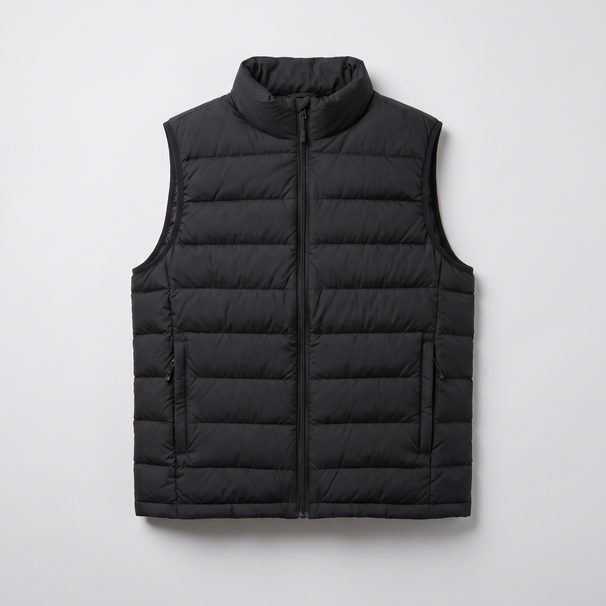 Insulated Puffer Vest in black