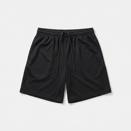Mesh Practice Short in black